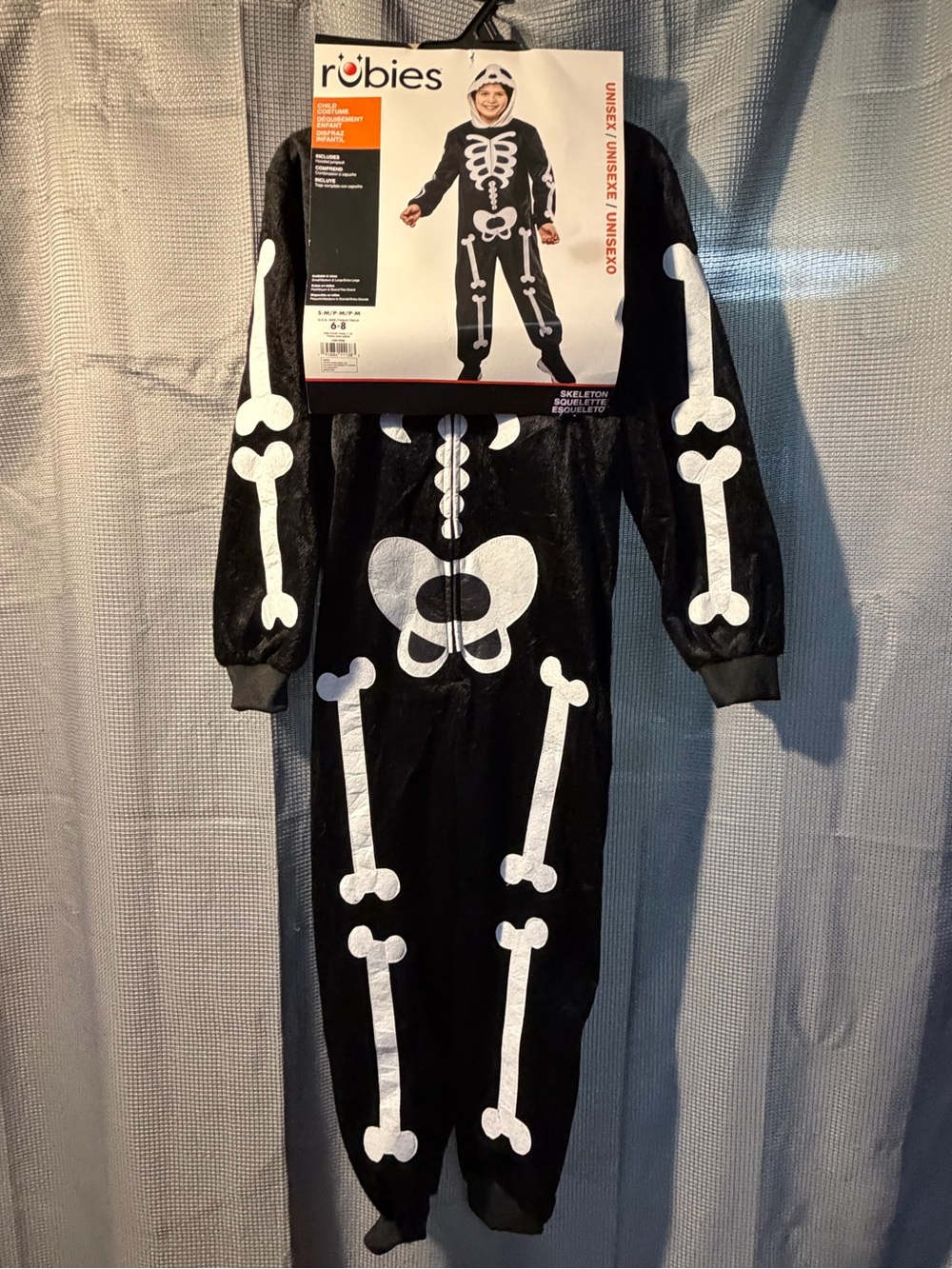Rubies Kids Skeleton Costume - Including Gloves